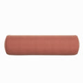 Pink Grapefruit Velvet Bolster Pillow