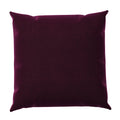 Burgundy Velvet Throw Pillow