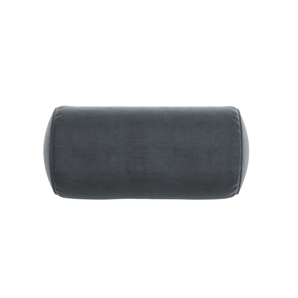 Cyclone Velvet Neck Roll Pillow