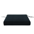 Black Velvet Seat Cushion
