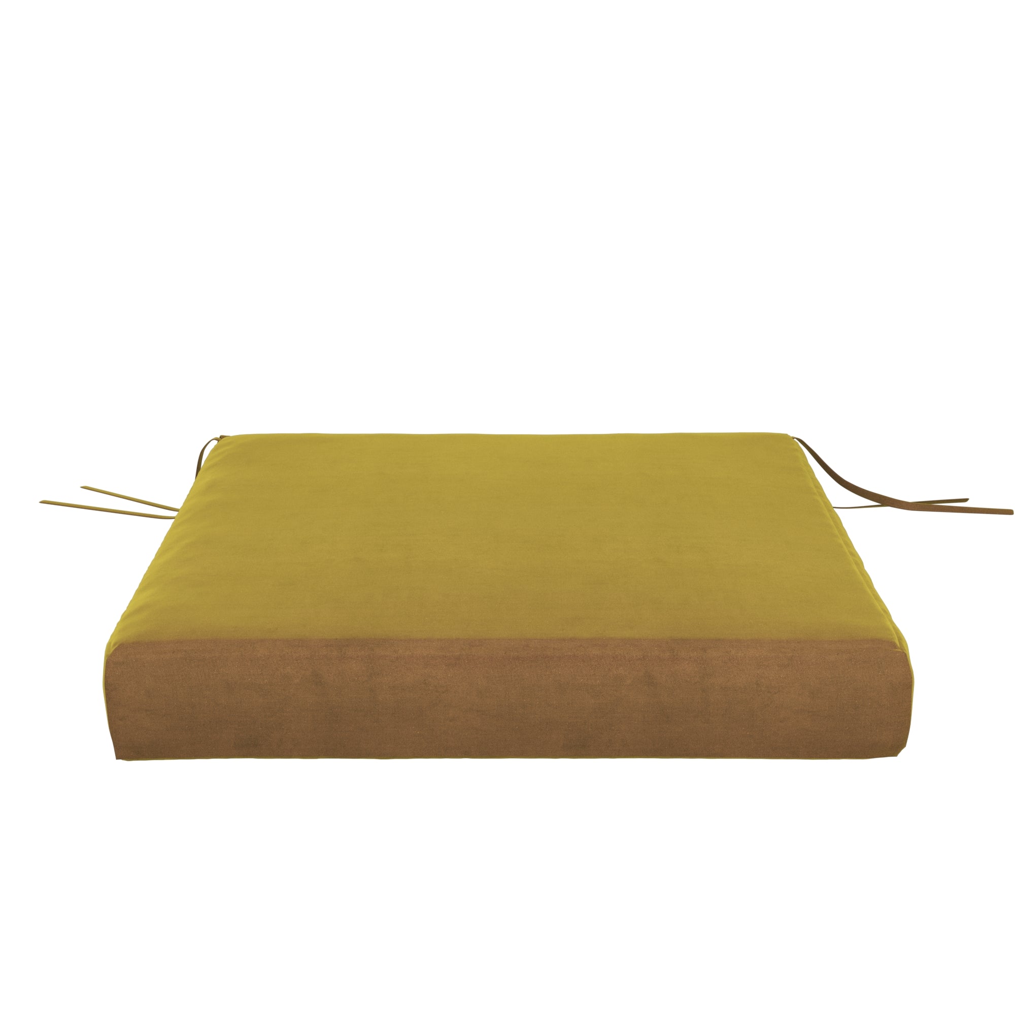 Honey Velvet Seat Cushion