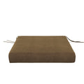 Mushroom Velvet Seat Cushion