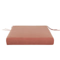 Pink Grapefruit Velvet Seat Cushion