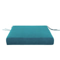 Prussian Velvet Seat Cushion