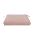 Rosewater Velvet Seat Cushion