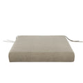 Taupe Velvet Seat Cushion