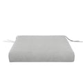 Zinc Velvet Seat Cushion