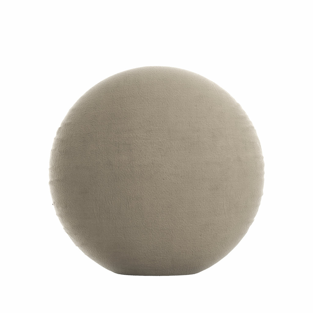 Driftwood Velvet Round Pillow