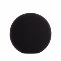 French Roast Velvet Round Pillow