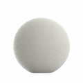 Snow Velvet Round Pillow