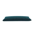 Velvet Body Pillow in Blue Oasis