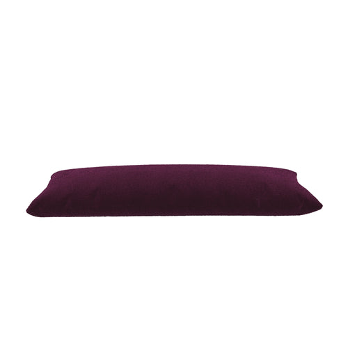 Burgundy Velvet Body Pillow