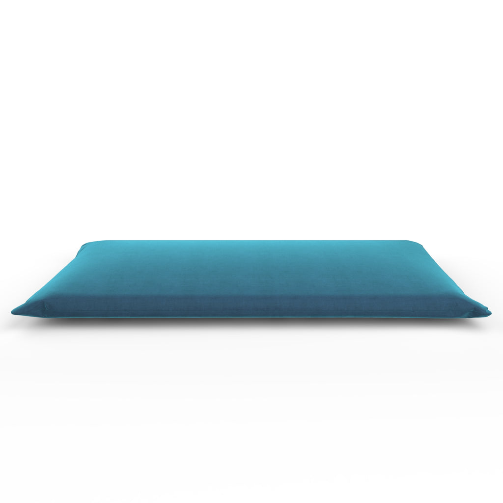 Blue Lagoon Velvet Futon