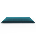 Velvet Futon Sleeper Sofa in Blue Oasis
