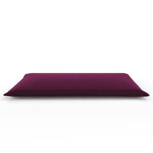 Burgundy Velvet Futon