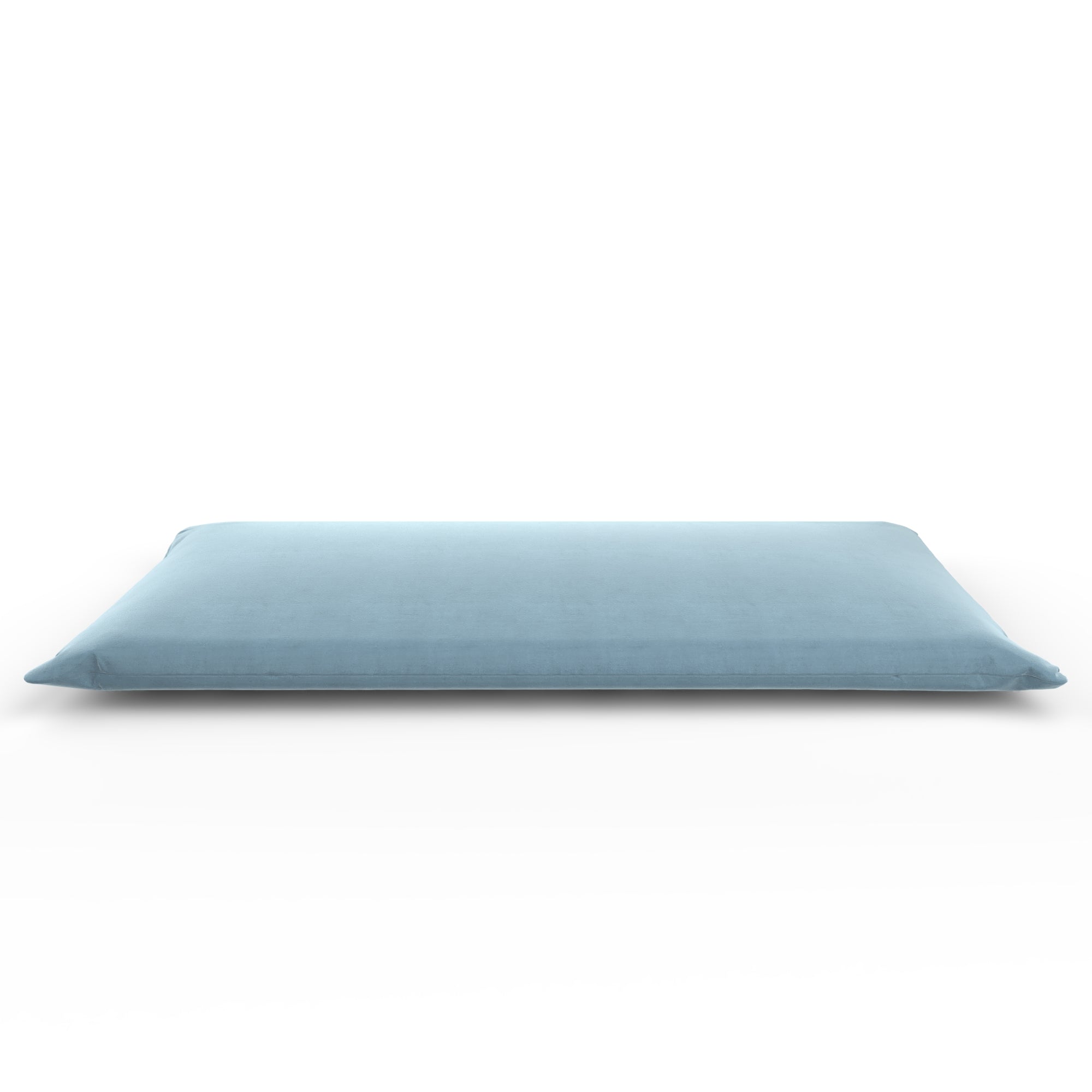 Light Denim Velvet Futon
