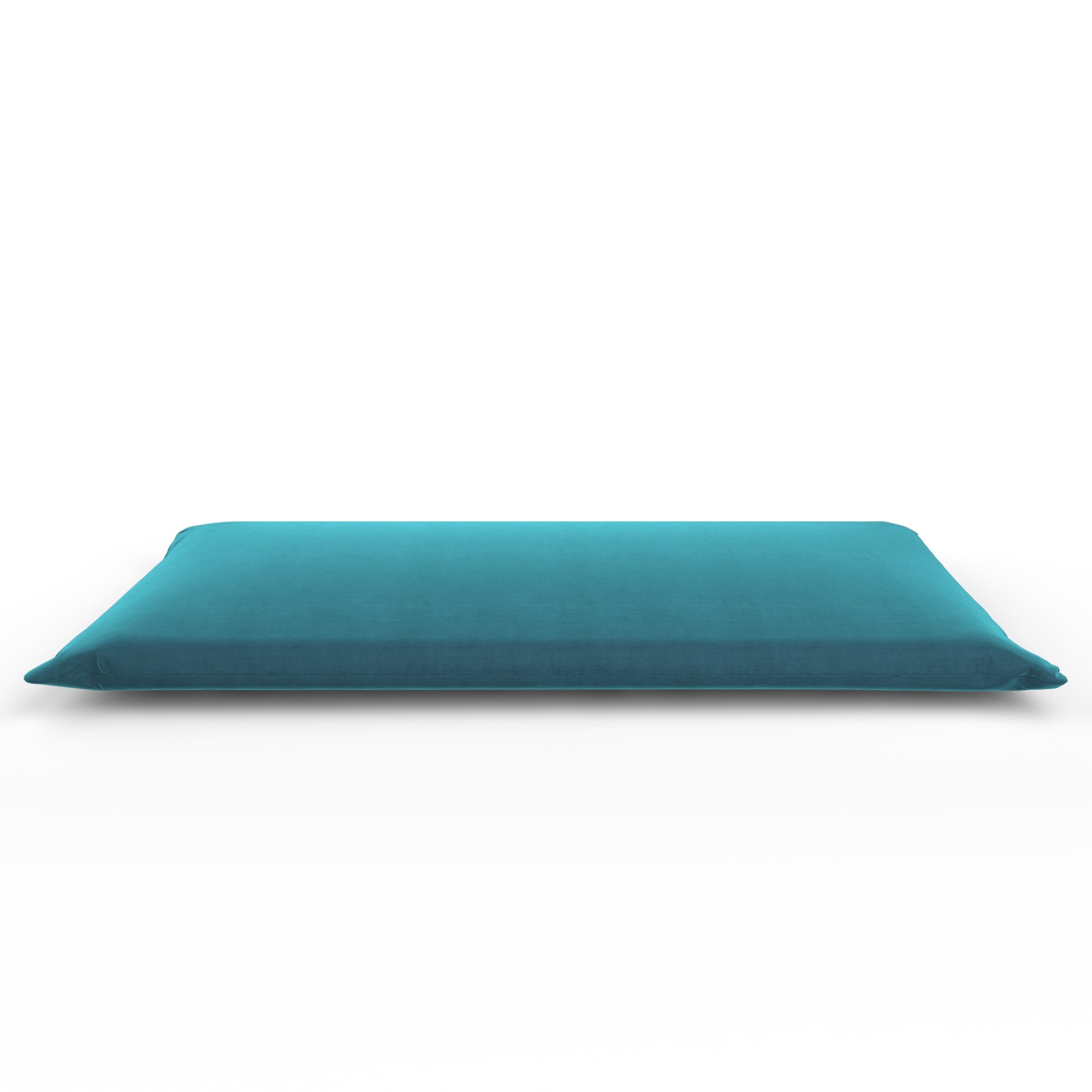 Prussian Blue Velvet Futon