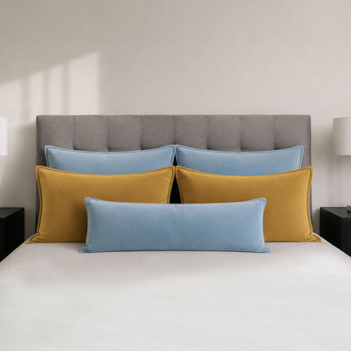 Butternut Velvet Pillow Shams