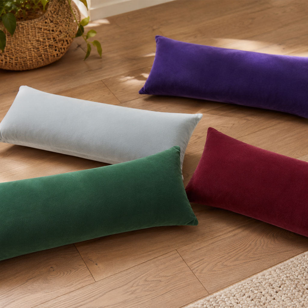 Mixed Velvet Lumbar Pillows
